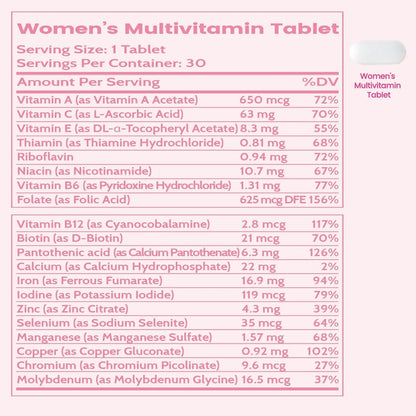 Women's Daily Vitamin Packs with Collagen Peptide, PQQ, 4-IN-1 Multivitamins For Women Health Supports Immune Health, Skin, Brain REOTT