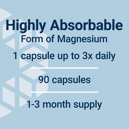 Life Extension Magnesium Glycinate, Heart Health, Bone Health, Nerve and Muscle Support, Highly absorbable, Gluten-Free, Non-GMO