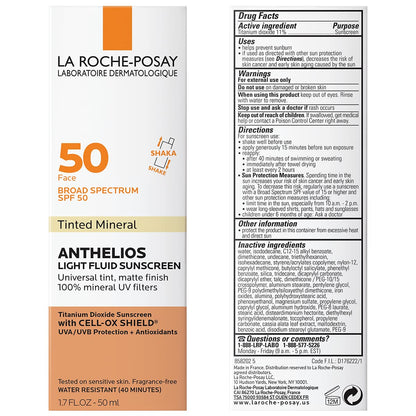La Roche-Posay Anthelios Tinted SPF 50 Sunscreen & Toleriane Gentle La Roche-PosayBuy Supplements Australia
