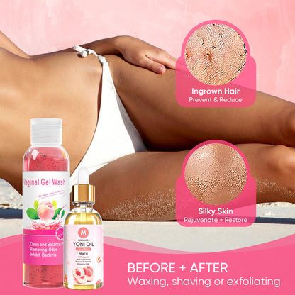 Feminine Wash & Yoni Oil & Yoni Soap Bar Set for Women, 1 Fl.Oz Natural Feminine Oil, Feminine MENOMINOBuy Supplements Australia