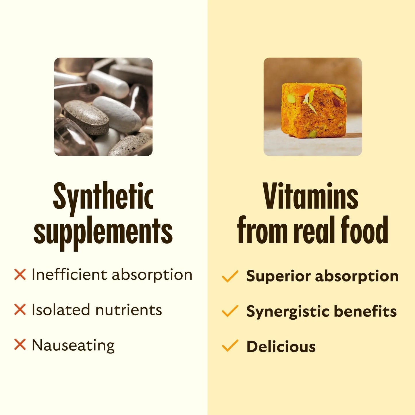 GEM Daily Superfood and Energy Support for Women & Men, Natural Whole Foods with Essential 20+ Whole-Food Vitamins, Minerals GEM