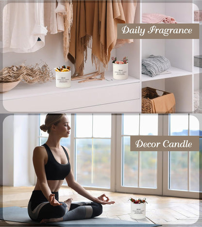 Candles Clearance | Eucalyptus & Orange Aromatherapy Candles | 10 oz Scented Candles HomaromBuy Supplements Australia