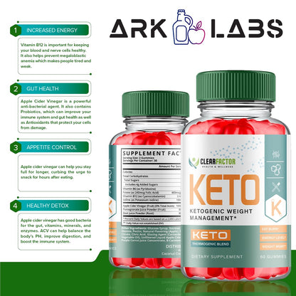(5 Pack) Clear Factor Gummies, Clear Factor ACV Gummies, Clear Factor Gummy Ark LabsBuy Supplements Australia