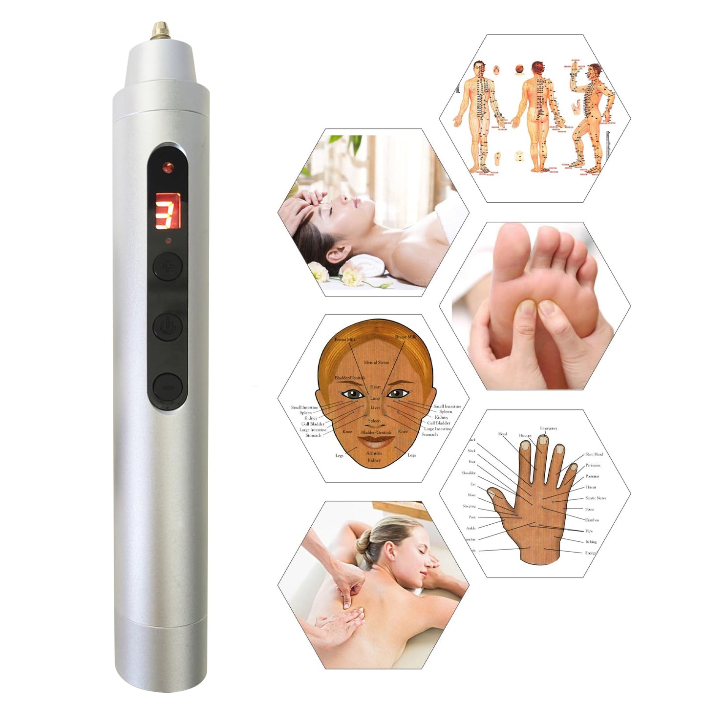 Global Care Market Meridians Energy Pen - Electronic Meridian Acupuncture Massage Pen Global Care MarketBuy Supplements Australia