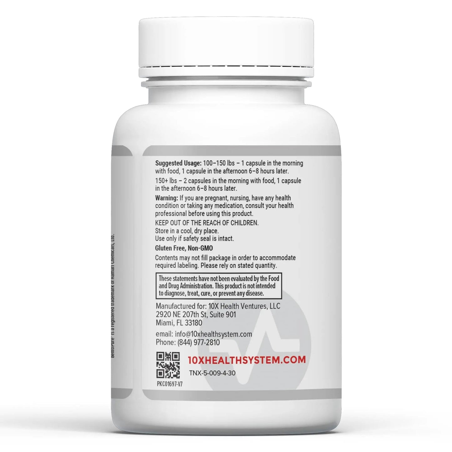 10X Health Optimize Multivitamin for Men - 90 Capsules, Methylated Multivitamin 34 in 1 Formula with 800 mcg of Vitamin B12, 5-MTHF, NAC - Methyl B Complex 10X Health SystemBuy Supplements Australia