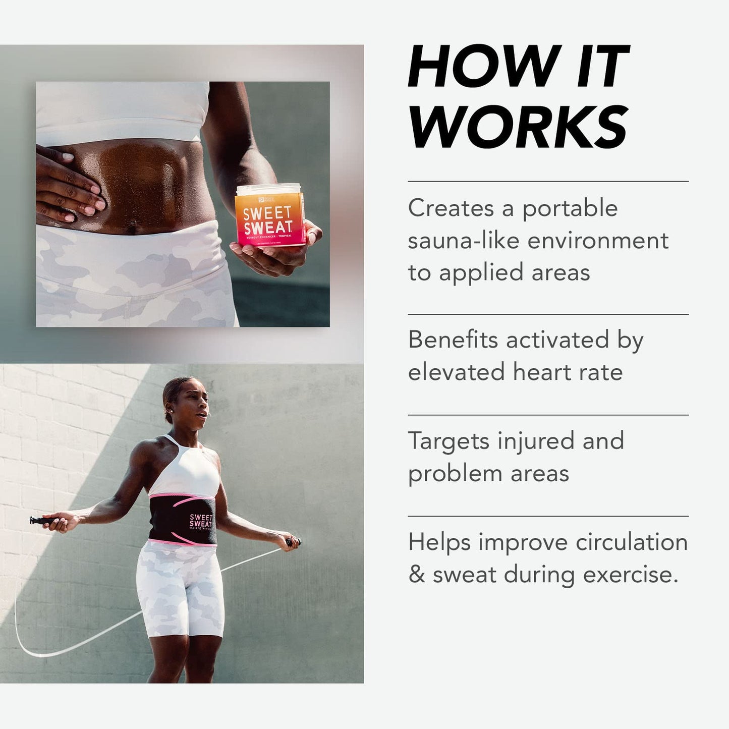 Sports Research Sweet Sweat 'Workout Enhancer' Gel XL Jar - Maximize Your Exercise Sports ResearchBuy Supplements Australia