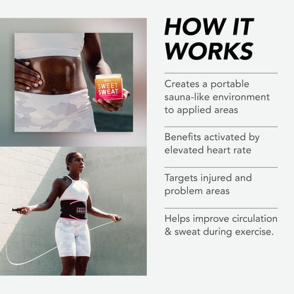 Sports Research Sweet Sweat 'Workout Enhancer' Gel XL Jar - Maximize Your Exercise Sports ResearchBuy Supplements Australia