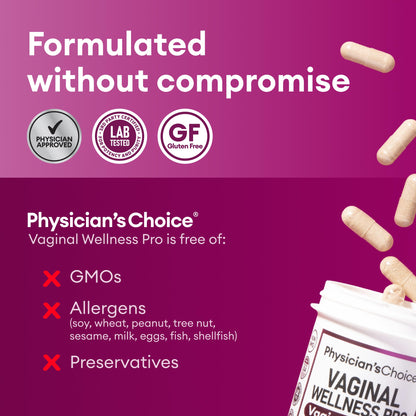 Physician's Choice Vaginal Probiotics for Women - Unique with Licorice Root - PH Balance Physician's ChoiceBuy Supplements Australia