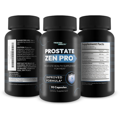 Prostate Zen Pro - Improved Formula - Our Best Prostate Health Supplement for Men - Our Best Prostate Support Supplement for Men’s Health - Natural Prostate Genix ProstaZen True You HealthBuy Supplements Australia