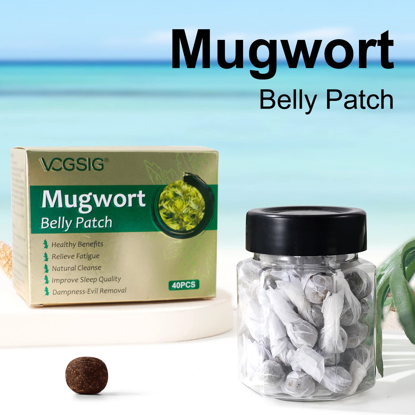 ALIVO 40PCs Mugwort Belly Patch, Mugwort Navel Stickers - Parches para Bajar de Peso ALIVOBuy Supplements Australia