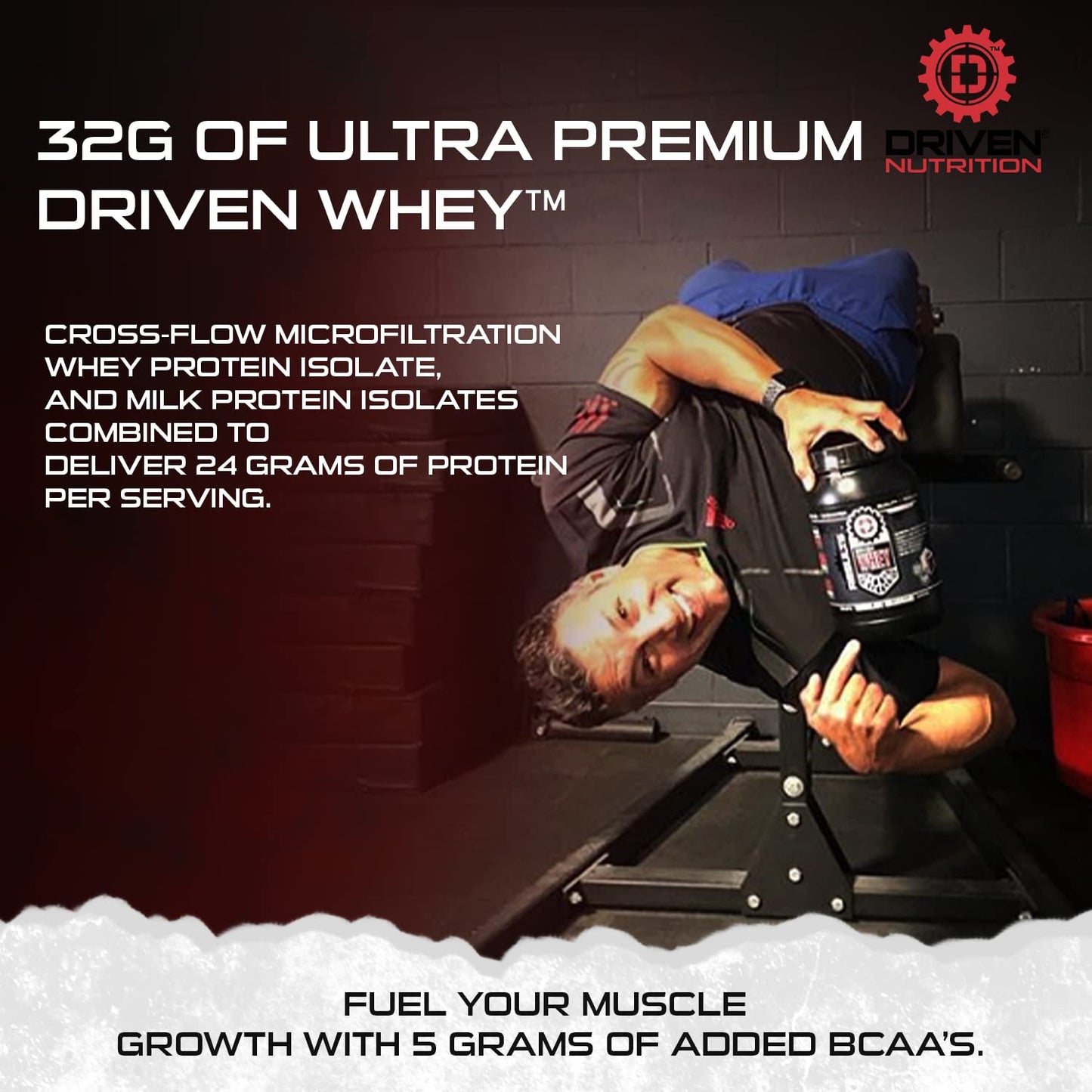Driven WHEY- Grass Fed Whey Protein Powder: Delicious, Clean Protein Shake- Improve Driven NutritionBuy Supplements Australia
