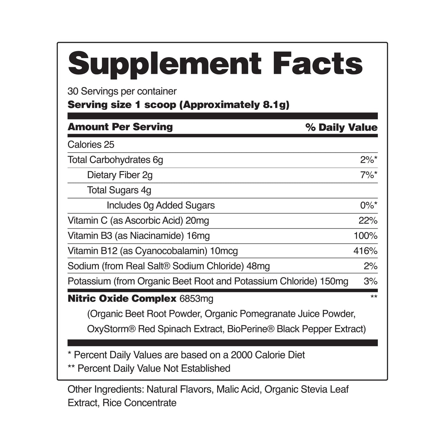 Snap Supplements USDA Organic Beet Root Powder, 3-in-1 Nitric Oxide Supplement, Support Healthy Blood Circulation, 250g (30 Servings, Apple)