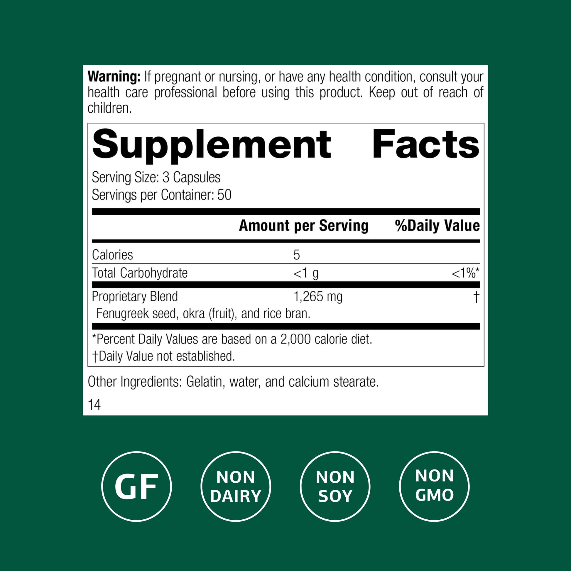 Standard Process Fen-Gre - Supports Respiratory Support & Healthy Metabolism - Aids Healthy Levels of Mucus & Phlegm - Supports Lung Health & Bronchial Tubes - Gluten-Free & Non-Dairy - 150 Capsules Standard Process Inc.Buy Supplements Australia
