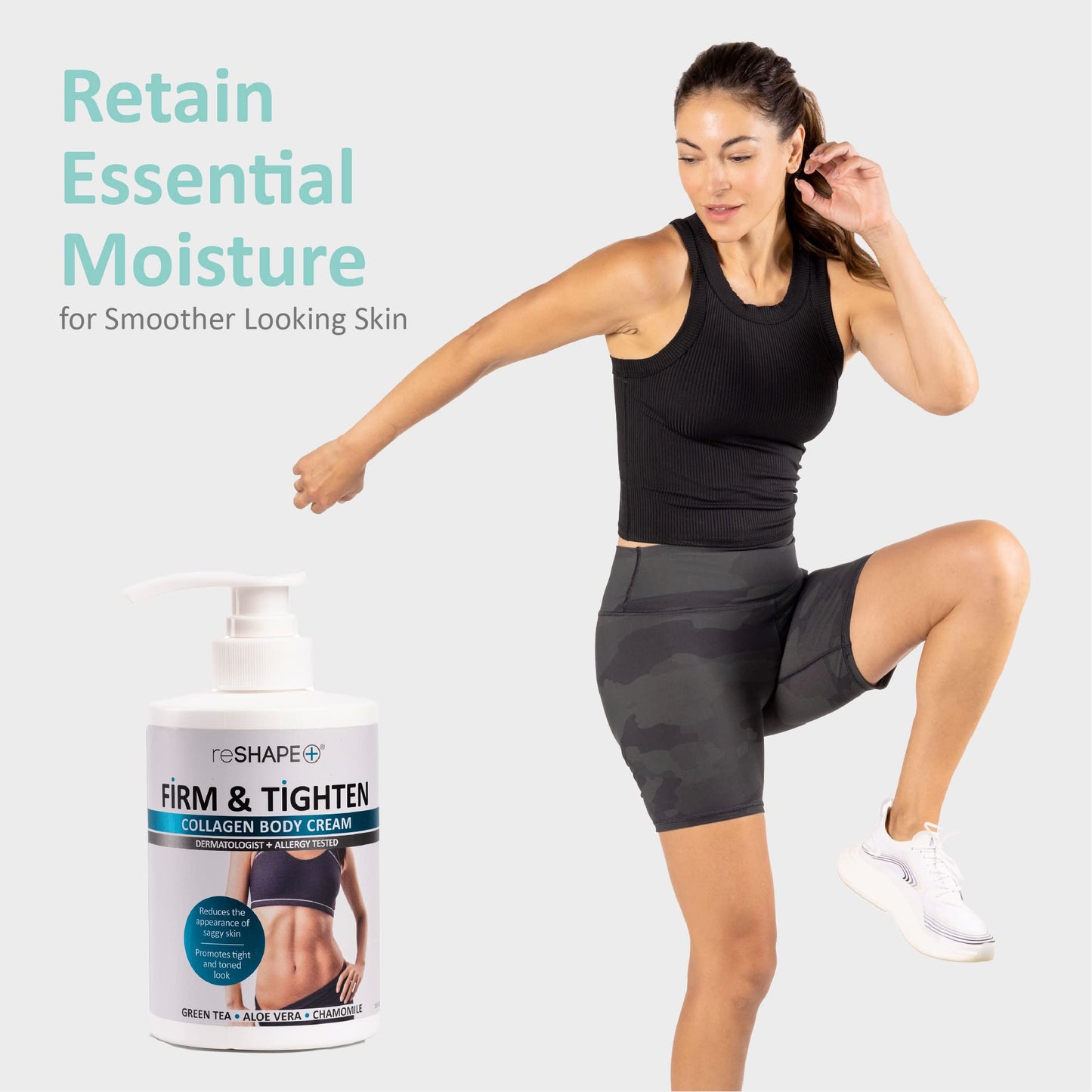 Reshape+ Collagen Body & Face Cream Moisturizing Skin Care Lotion, Skin Tightening Cellulite Reshape+Buy Supplements Australia
