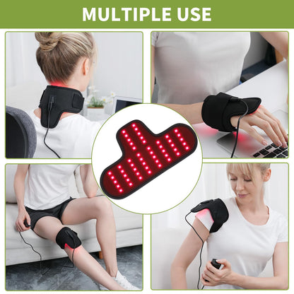 Rechargeable Red Light Therapy Neck Shoulder, Infrared Light Therapy for Body Pain Relief, Portable Red Light EnjoYieldBuy Supplements Australia