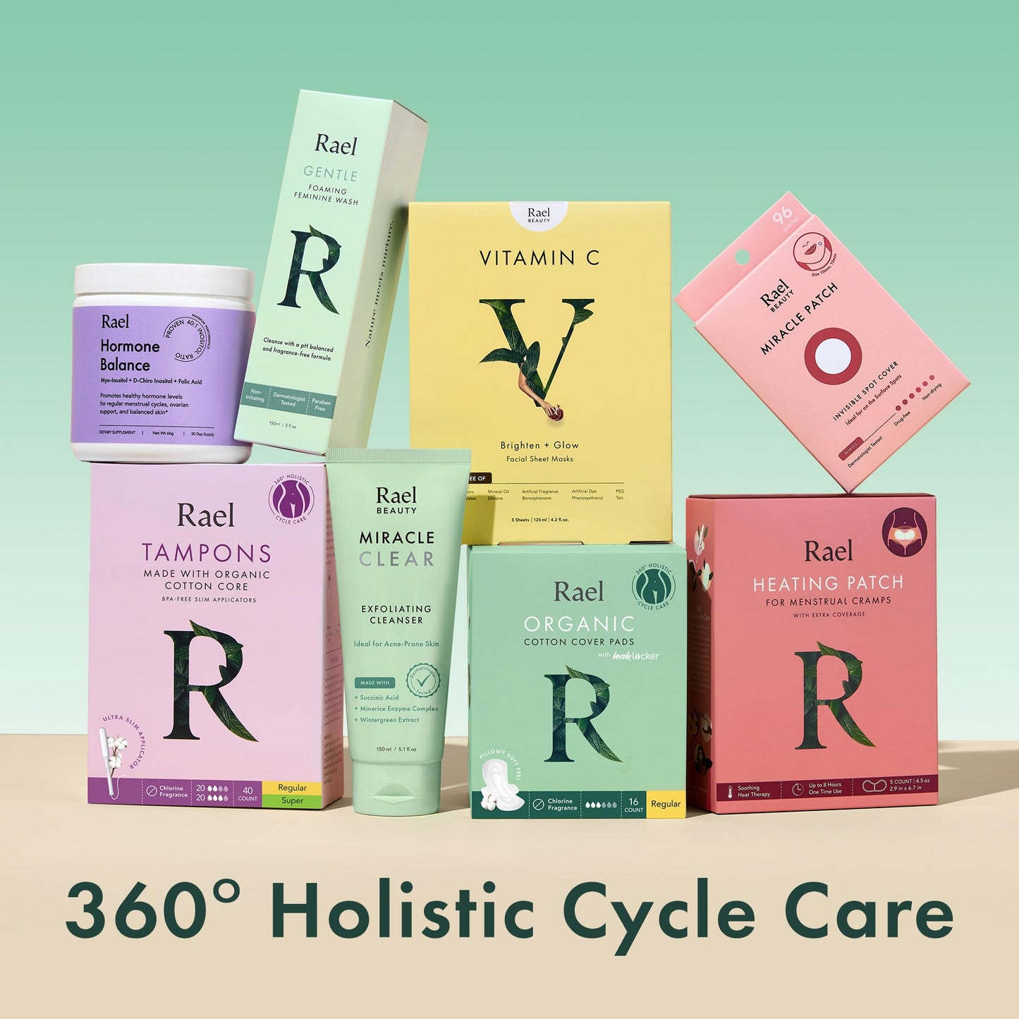 Rael Feminine Wipes, Soothing Wipes for Women - pH Balance, Clean Ingredients, All Skin Types RaelBuy Supplements Australia