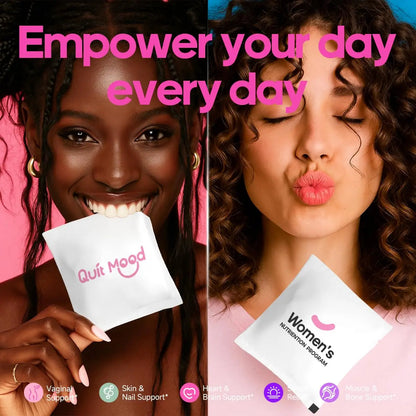 Multivitamin for Women Daily Vitamin Packs for 30 plus with Ashwagandha, D3 + K2, Probiotics&NR 1000 | Supplement for Beauty, Stress Relief Quit mood