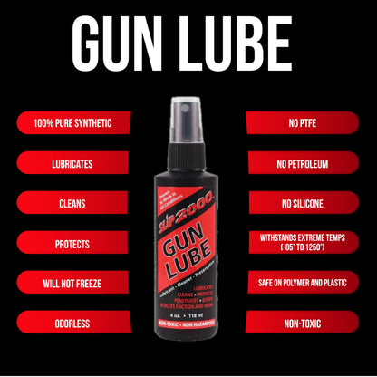 Slip 2000 Gun Lube, 100% Pure Synthetic CLP, Performs in All Conditions, Gun Lubricants for Peak Performance, Reduces Heat, Eliminates Excessive Wear, Shotguns, Rifles and Pistols, 4-Ounce Pump Slip2000Buy Supplements Australia