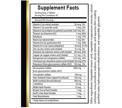 Joint Matrix PRO Natural Complex - Support Muscle Recovery, Full Joint Support, Flexibility Supplements, Natural Muscle Support - 2 Bottles 180 Tablets OLANTA TRADE SOLUTIONBuy Supplements Australia