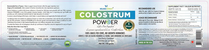 WELLNESS EXTRACT Bovine Colostrum Powder Rich in Protein & Lactoferrin- The True Certified Supplement for Immune Support, Gut Health, Muscle Growth - 150g WELLNESS EXTRACTBuy Supplements Australia