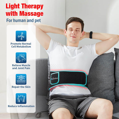 Sotion Red Light Therapy Belt with Massage-Red Light Therapy for Body&Near Infrared Light Therapy comrelaxBuy Supplements Australia