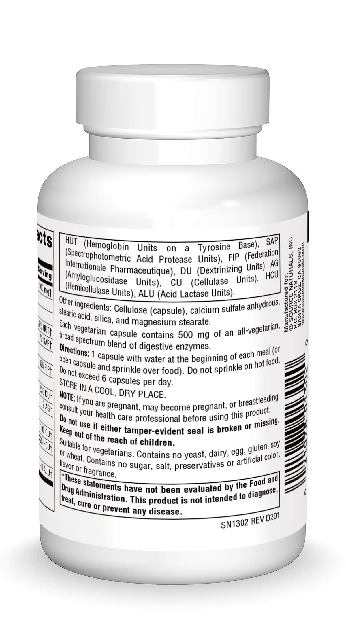 Source Naturals Essential Enzymes 500mg Bio-Aligned Multiple Enzyme Source NaturalsBuy Supplements Australia