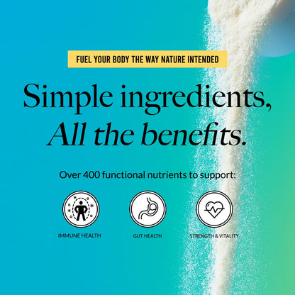NAKED Colostrum Powder – 100% Grass-Fed Bovine Colostrum Supplement from US Farms | Tested at 20%+ IgG | Gut Health, Immunity, Recovery & Skin Support - 150 Servings NAKEDBuy Supplements Australia