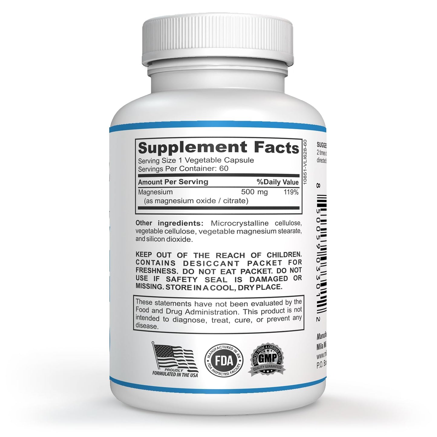 Milamiamor High Potency Magnesium | Whole Body Support | Heart, Nerve and Bone MilamiamorBuy Supplements Australia