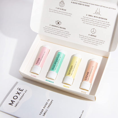 MOXĒ Smell Training Kit, Made in USA, 4 Essential Oils, Olfactory Regeneration, Helps Restore Sense MOXEBuy Supplements Australia