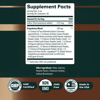 Nature’s NutriWave ViriFlow Liquid Supplement with Plant & Mineral Extracts – Natural Formula, Non-GMO, Made in USA, GMP-Certified – Easy-to-Use Liquid Drops, 60 mL, 2 Oz, 1 Month Supply Nature’s NutriWaveBuy Supplements Australia