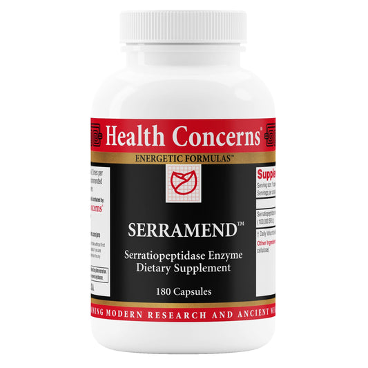 Health Concerns Serramend – Immune Defense Support Supplement – Serrapeptase Proteolytic Enzyme – Blood Circulation – Chinese Herbal Supplement for Men & Women – 180 Capsules Health ConcernsBuy Supplements Australia