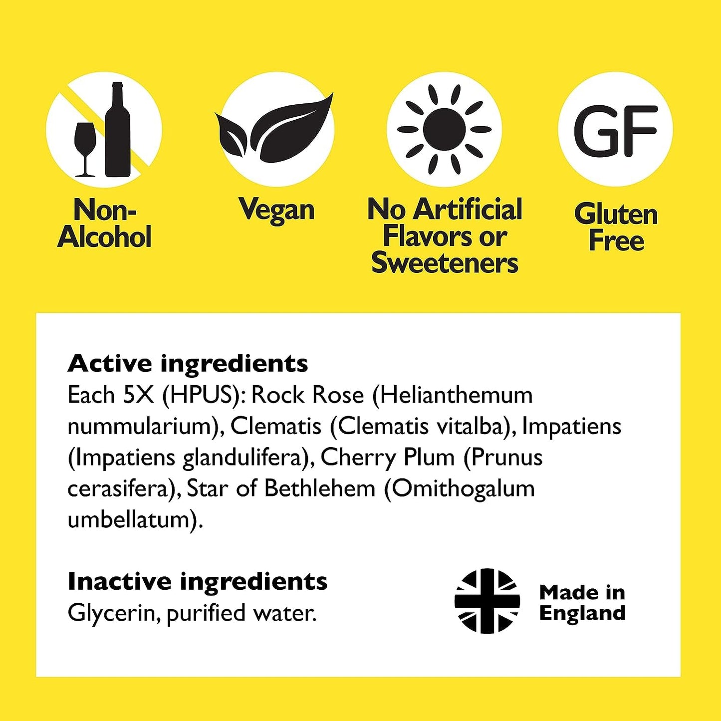 Bach RESCUE Remedy Dropper 10mL Bundle, Non-Alcohol Formula, Natural Stress Relief RESCUEBuy Supplements Australia