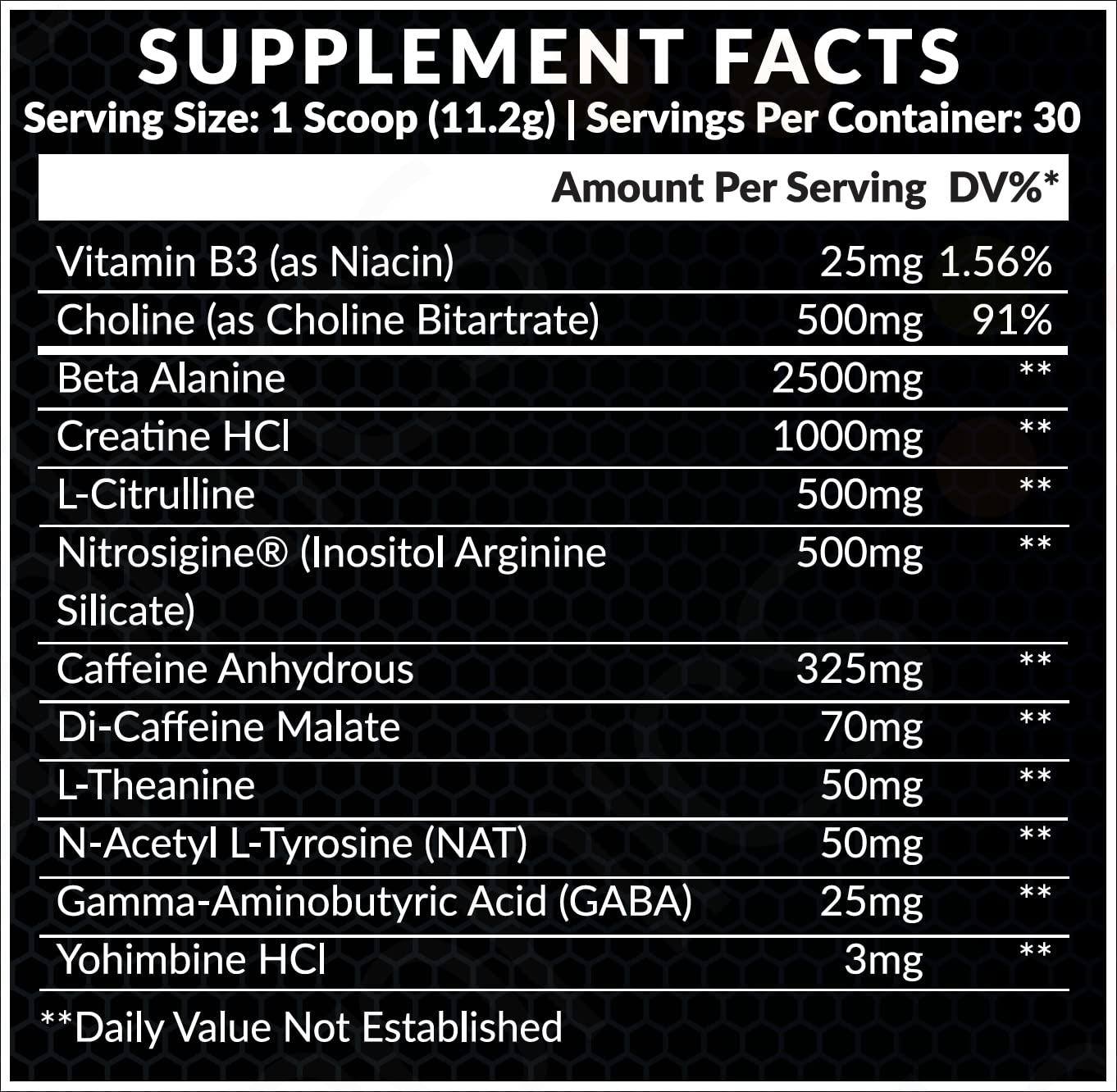 PHYBIUS Lab AM Pre-Workout (Sour Watermelon) Focus, Strength, Powder, 30 Servings