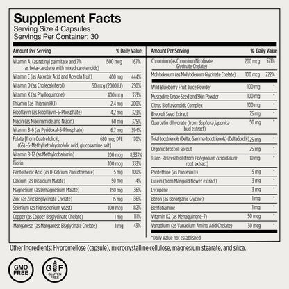 Momentous Essential Multivitamin for Women & Men - Complete Vitamin & Mineral Complex for Athletes & Wellness Enthusiasts - GMO- & Gluten-Free MomentousBuy Supplements Australia