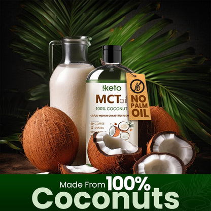 Keppi Flavorless MCT Oil - C8 and C10 for Keto Diet, Non-GMO, Certified Gluten-Free KeppiBuy Supplements Australia