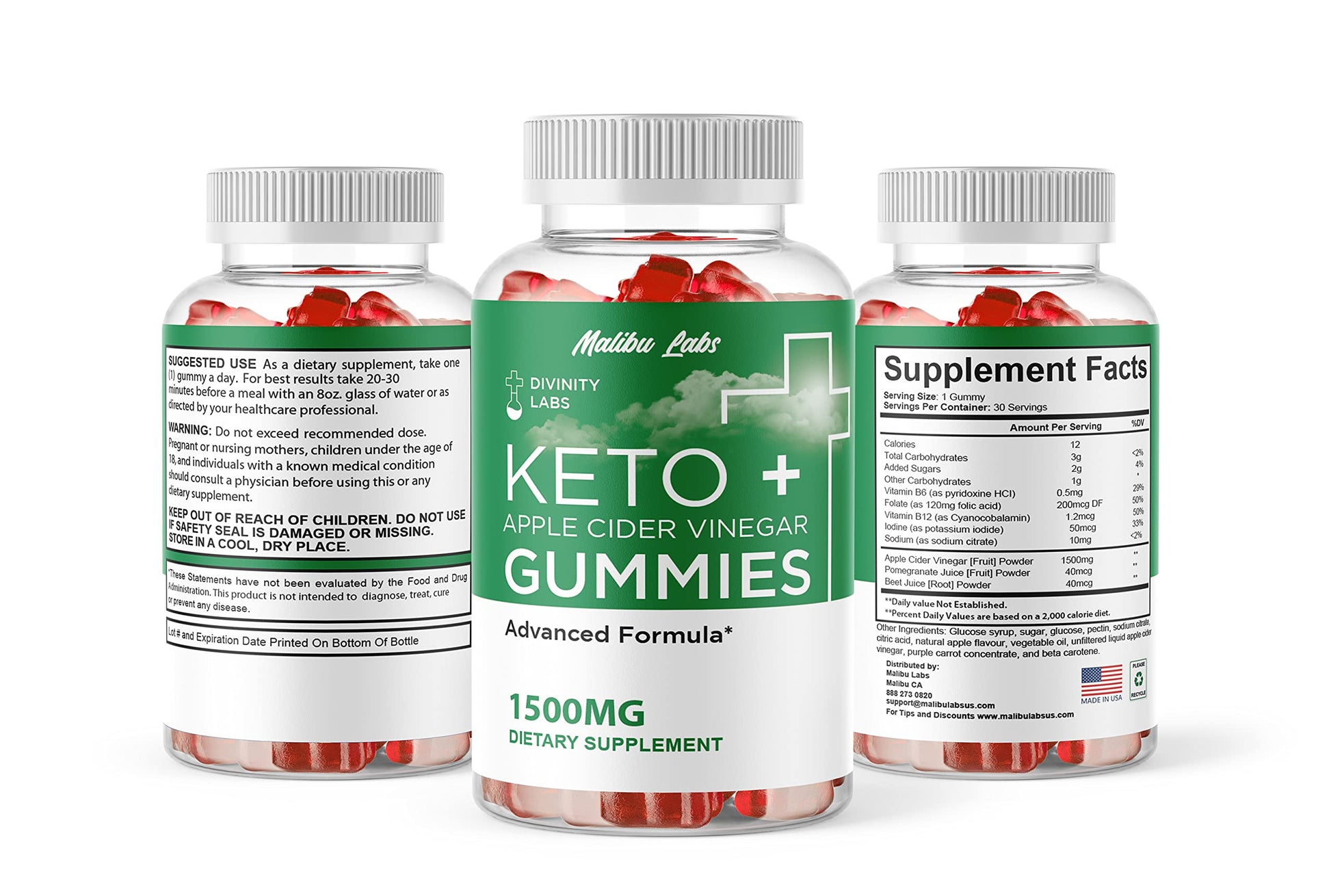 Divinity Labs Keto ACV Gummies, Apple Cider Vinegar Ketosis, New Strong Time Released Malibu LabsBuy Supplements Australia