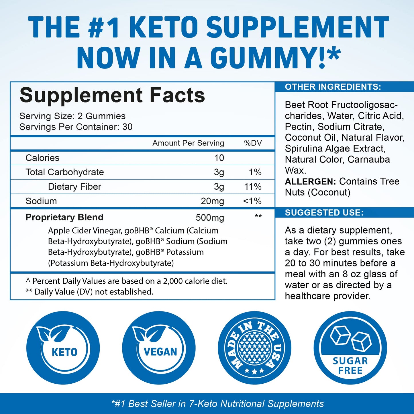 Herbtonics Apple Cider Vinegar Capsules Plus Keto BHB | Fat Burner & Weight Loss Supplement HerbtonicsBuy Supplements Australia
