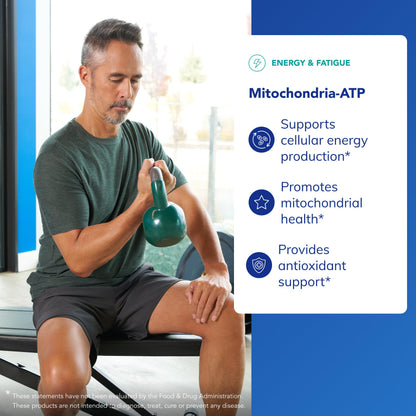 Pure Encapsulations Mitochondria-ATP - Mitochondrial Support - ATP Production Aid* - with Vitamin C, Vitamin E & Thiamin - Antioxidant Support - 120 Capsules Pure EncapsulationsBuy Supplements Australia