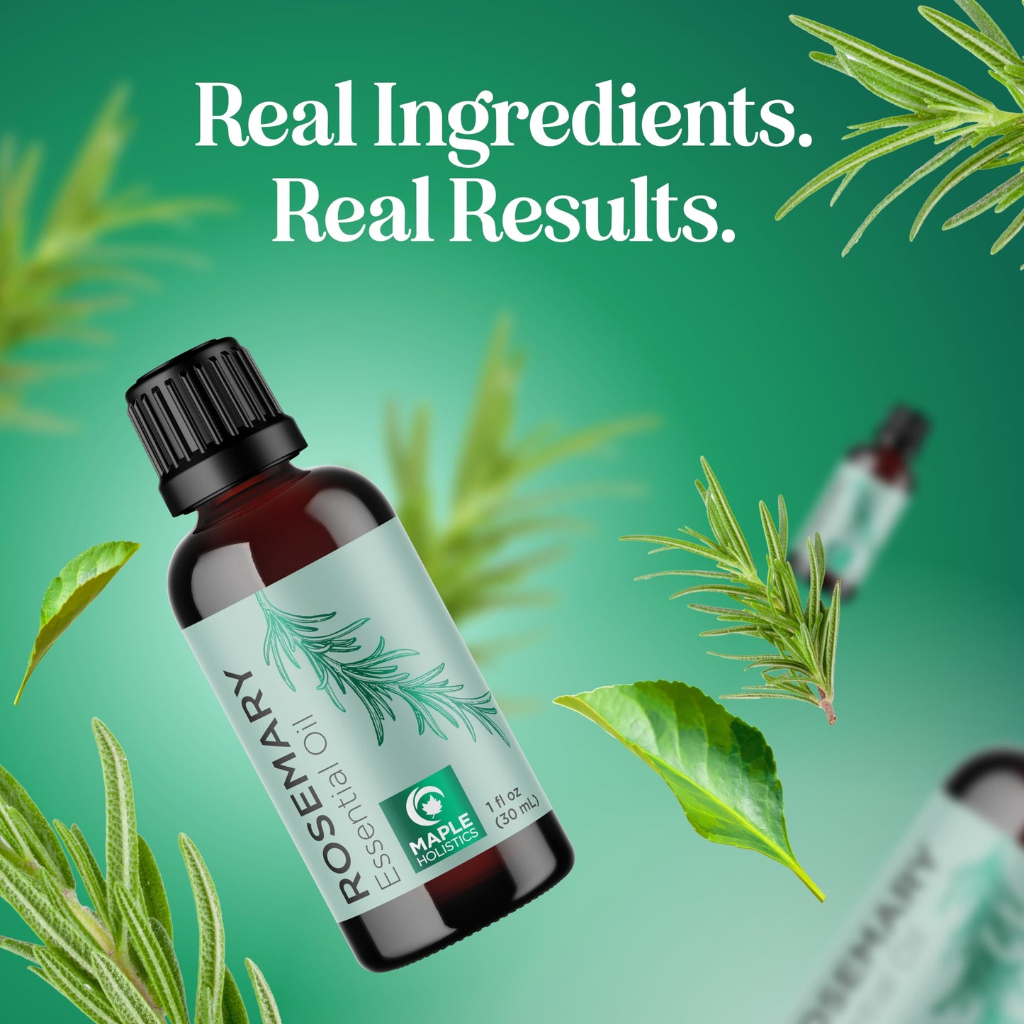 Pure Rosemary Essential Oil for Aromatherapy - Pure Rosemary Oil for Hair Skin and Nails Maple HolisticsBuy Supplements Australia