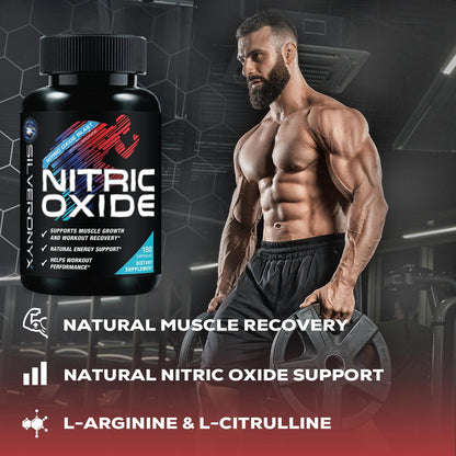 Extra Strength Nitric Oxide Supplement L Arginine 3X Strength - Citrulline Malate, AAKG SILVERONYXBuy Supplements Australia