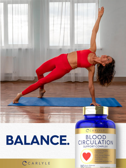 Carlyle Blood Circulation Supplement | 180 Capsules | Supports Healthy Circulation | Non-GMO, Gluten Free CarlyleBuy Supplements Australia