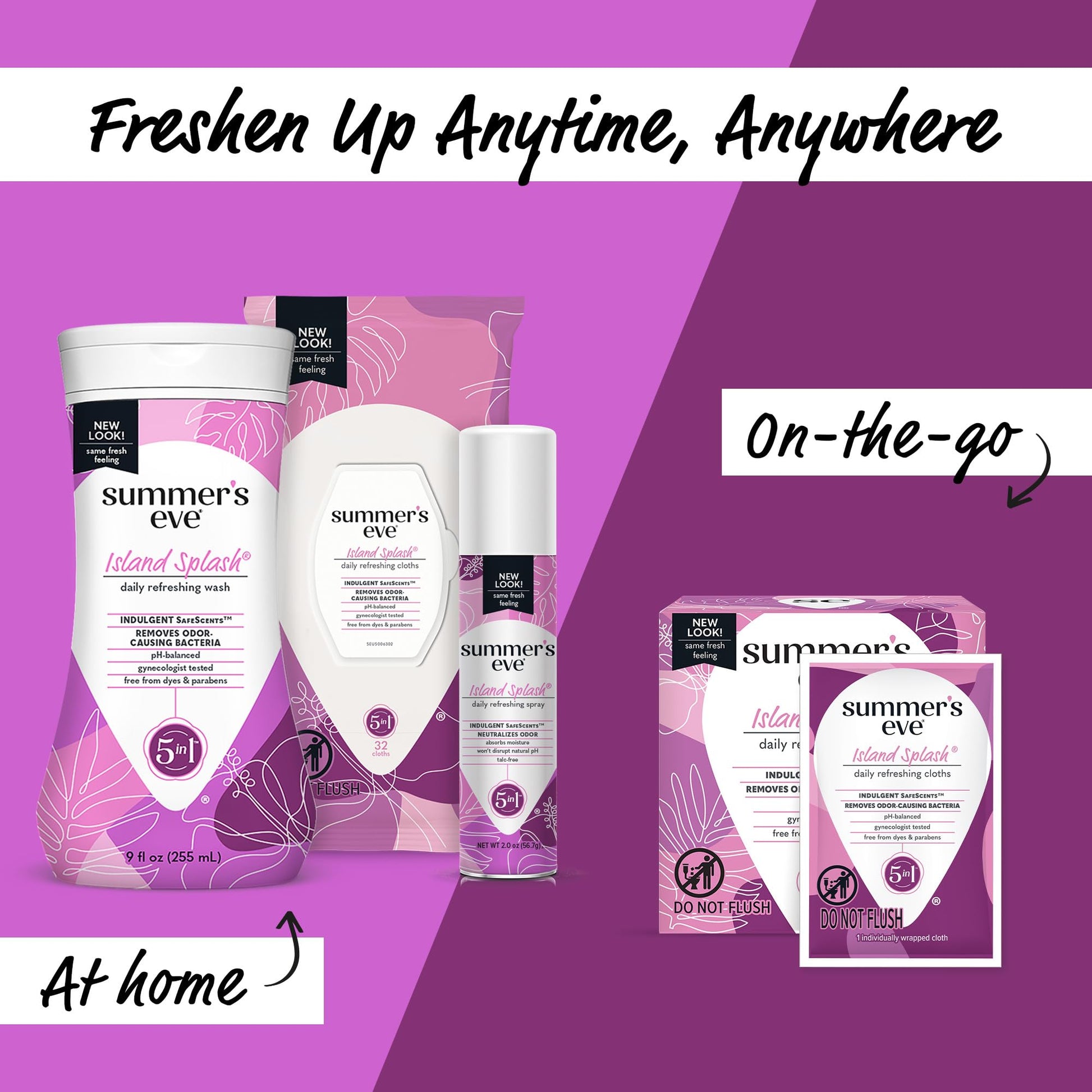 Summer's Eve Island Splash Refreshing Daily All Over Feminine Body Wash, Removes Odor Summer's EveBuy Supplements Australia