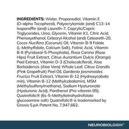 Neurobiologix Methylation Pro Topical for Men and Women, Bioactive B Vitamin Cream with Methylfolate, B6, B12, D3 & K1, Supports Cellular Energy NeurobiologixBuy Supplements Australia