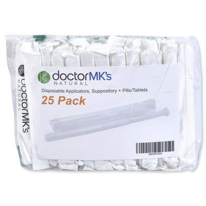 doctor MK's NATURAL Boric Acid Suppossitories (600mg) with Individually Wrapped Applicators doctor MK's NATURALBuy Supplements Australia