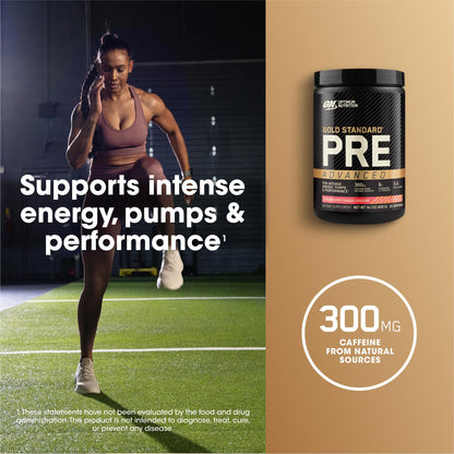 Optimum Nutrition Gold Standard Pre Workout Advanced, with Creatine, Beta-Alanine Optimum NutritionBuy Supplements Australia