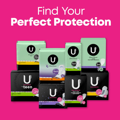U by Kotex Balance Wrapped Panty Liners, Regular Length, 80 Count (Packaging May Vary) U by KotexBuy Supplements Australia
