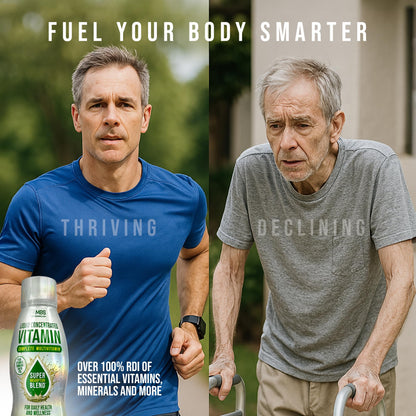 MBS Biotechnology Liquid Multivitamin for Adults – Complete High-Absorption Daily Vitamin with Superfoods, CoQ10, B-Complex, Turmeric & PQQ – Immune & Energy Support – Berry Flavor, 17 oz MBS BiotechnologyBuy Supplements Australia
