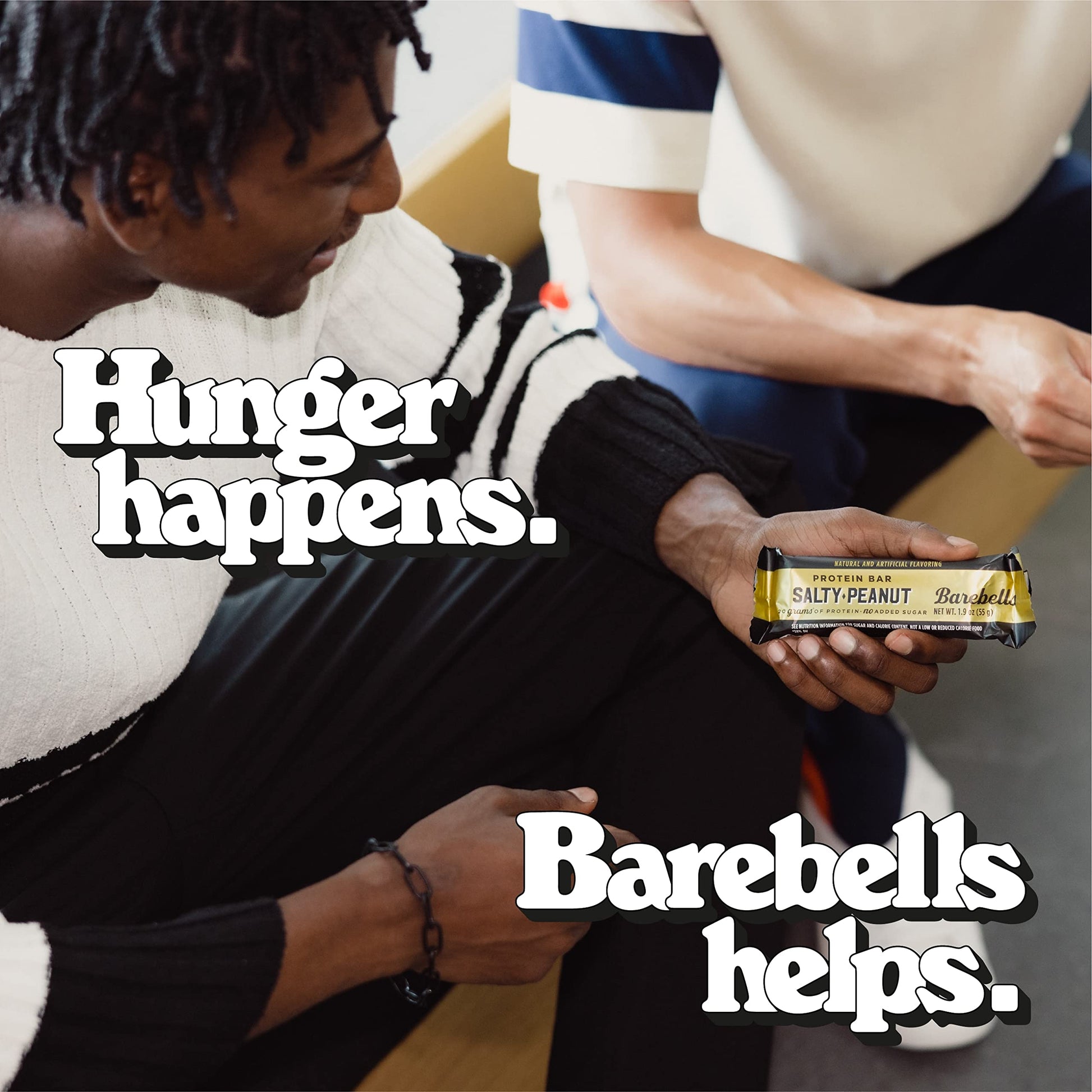 Barebells Salty Peanut Protein Bars, 12 Count - 20g Protein, 1g Sugar Snack Bars BAREBELLSBuy Supplements Australia