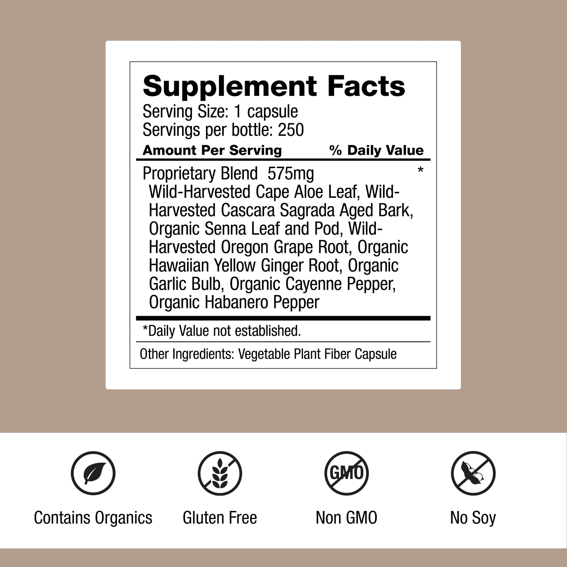 Dr. Schulze's Intestinal Formula #1 - Bowel Movement Supplement for Colon Health Support - Bloating & Constipation Aid - Intestinal Cleanse - All-Natural - Plant-Based - Vegan - 250 Count Dr. Schulze'sBuy Supplements Australia
