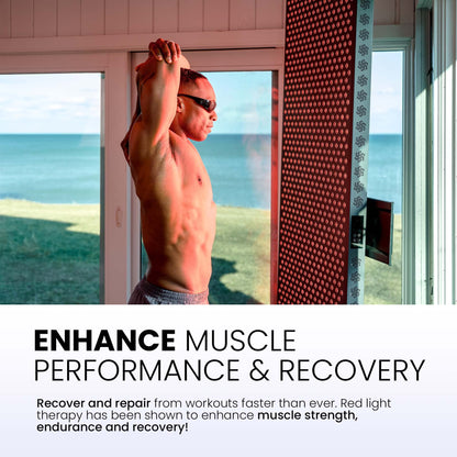 Hooga Red Light Therapy, 660nm 850nm Red Near Infrared, Dual Chip LEDs, Modular, 150 LEDs hoogaBuy Supplements Australia
